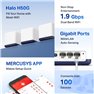 Mercusys Halo H50G AC1900 Wifi 1900Mbps Gigabit Pack 3 Puntos de Acceso (Nuevo Embalaje Deteriorado)