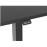 Mesa Electrica Ajustable en Altura 120x60cm Equip ERGO Negro (Nuevo Embalaje Deteriorado)