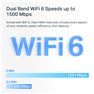 Mercusys Halo H60X AX1500 Wifi 6 1500Mbps Gigabit Pack 3 (Nuevo Embalaje Deteriorado)