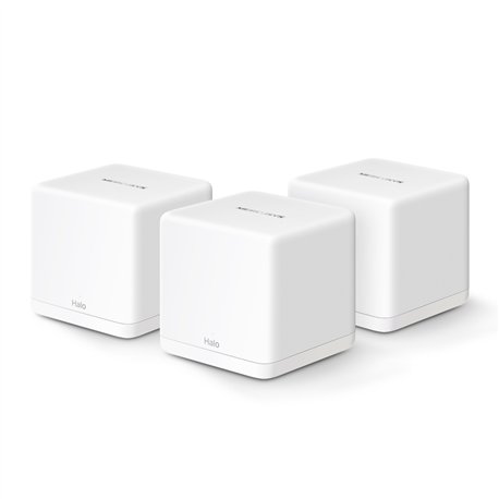 Mercusys Halo H60X AX1500 Wifi 6 1500Mbps Gigabit Pack 3 (Nuevo Embalaje Deteriorado)