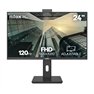 Nilox NXM24RWEB02B 24'' IPS 4ms Full HD Regulable + Webcam Negro Monitor (Nuevo Embalaje Deteriorado)