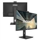 Nilox NXM24RWEB02B 24'' IPS 4ms Full HD Regulable + Webcam Negro Monitor (Nuevo Embalaje Deteriorado)