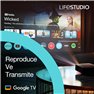 Epson Lifestudio EF-62N Proyector Smart TV Google TV 4K Sonido Bose 150'' Pantalla Proyector HDMI (Nuevo Embalaje Deteriorado)