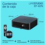 Epson Lifestudio EF-62N Proyector Smart TV Google TV 4K Sonido Bose 150'' Pantalla Proyector HDMI (Nuevo Embalaje Deteriorado)