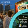 Epson Lifestudio EF-62N Proyector Smart TV Google TV 4K Sonido Bose 150'' Pantalla Proyector HDMI (Nuevo Embalaje Deteriorado)