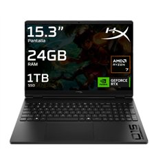 HP Omen 15-gb0007ns Ryzen 7-260 24GB 1TB SSD NVIDIA GeForce RTX 5060 8GB Freedos