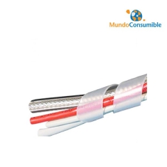 Organizador Cables Espiral Transparente 10m (Diametro 12mm)