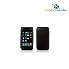 FUNDA SILICONA PARA IPHONE 3G (NEGRA)