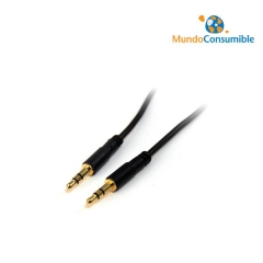 CABLE AUDIO JACK 3.5MM STEREO MACHO / MACHO 3.00MT