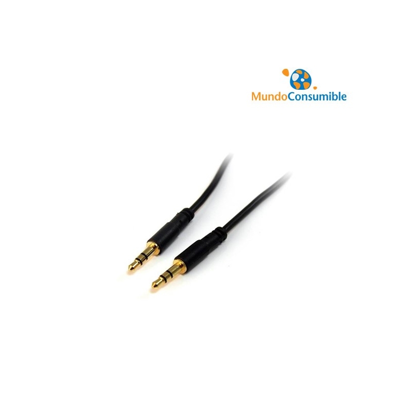 Cable Audio Jack 3.5Mm Stereo Macho - Macho 10.00Mt - Mundo Consumible  Tienda Informática Juguetería Artes Graficas