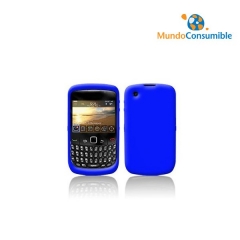 Funda Silicona Blackberry 8520 Azul - Original