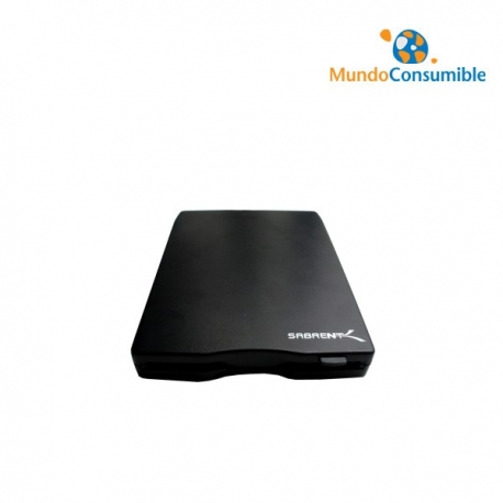 DISQUETERA 3.5" 1.44MB USB - NEGRA EXTERNA