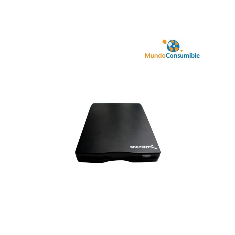 Disquetera 3.5 1.44Mb Usb - Negra Externa - Mundo Consumible